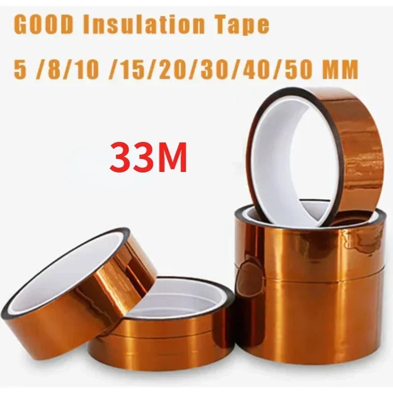 33M Insulation Tape Anti-static Tape Heat Resistant High Temperature Insulated Circuit Board Protection for Solder Motor Qme