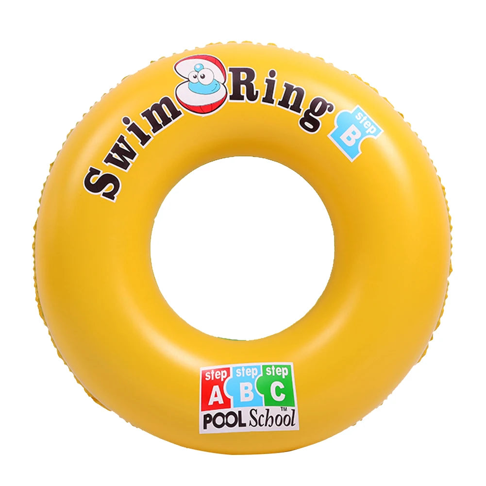 Inflatable Pool Float Swimming Ring for Kids Adults Water Play Swim Tube Swimming Circle Summer Beach Party Toys Qme 90