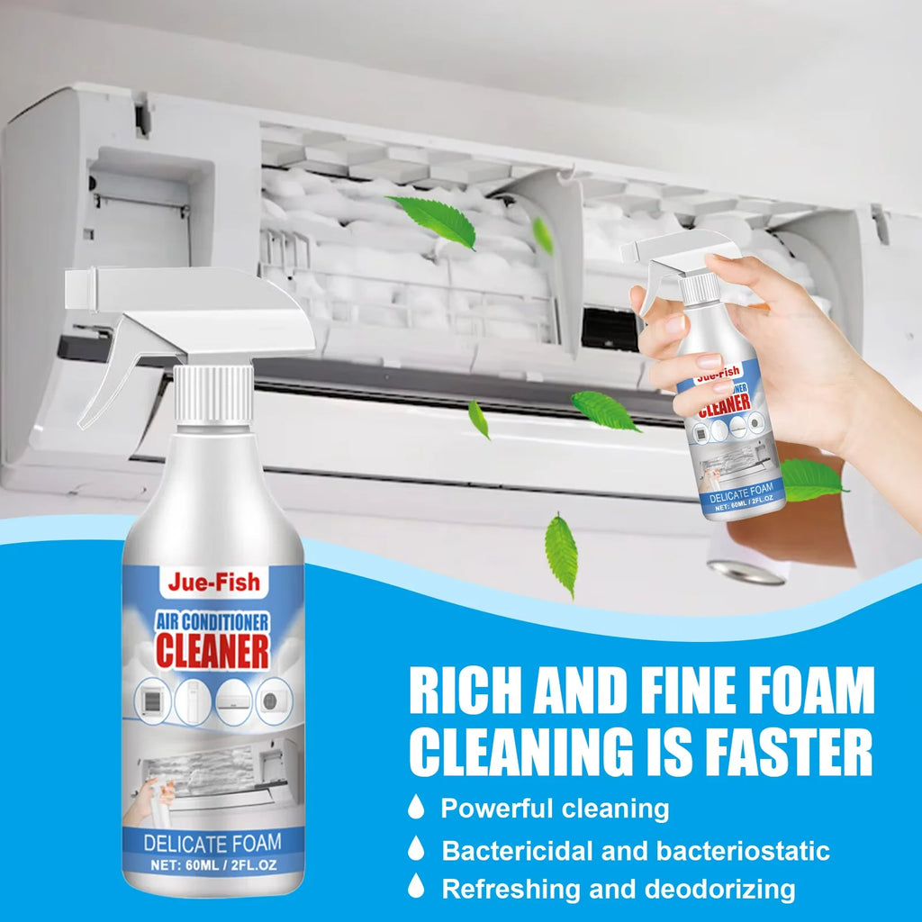 Air Conditioner Cleaner Coil Dirt Clean Washing Foam Spray Deodorizer Radiators Fan Cleaner Home Air Conditioner Cleaning Agent Qme