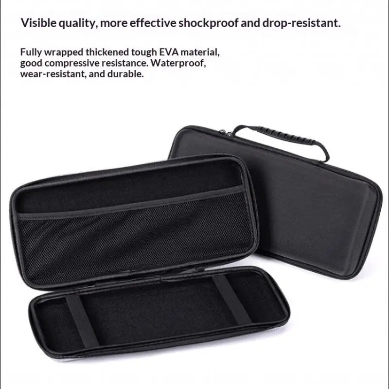 EVA Hard Case Illuminated Keyboard Bag Storage MX Keys Mini Qme