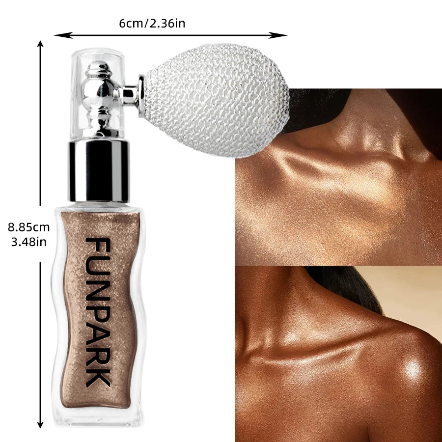 Highlighter Powder Brightens Whole Body Sparking Face Korean Makeup Qme 104