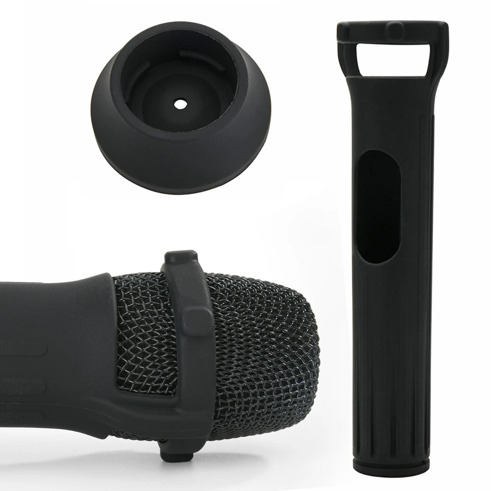Silicone Case Microphone Case Anti-Rolling Protective Case Mic Covers for JBL Wireless Mic Qme