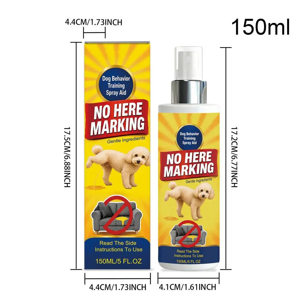 Dog Potty Training Spray Good Behavior Guide Solution 150ml Puppy Toilet Potty Training Spray for Indoor Outdoor Bedroom Travel Qme 150ml
