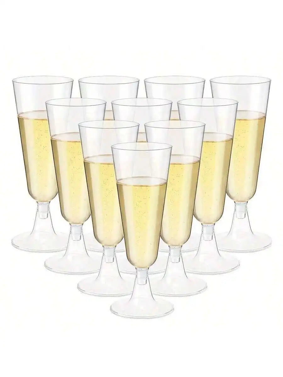 Clear Champagne Flute Suitable Parties Weddings Mimosa Bars Toaster Qme transparent color