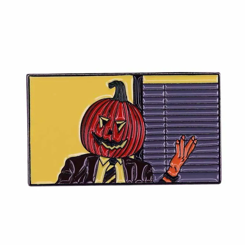 Classic Comedy Enamel Pins American Fashion TV Show Brooches for Friends Backpack Metal Lapel Pin Badges Jewelry Wholesale Qme style 20