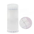 100PCS Disposable Spiral Mascara Brush Handle Microbrush Applicator Lashes Brushes Eyelash Extension Makeup Tools Qme 100PCS White in box