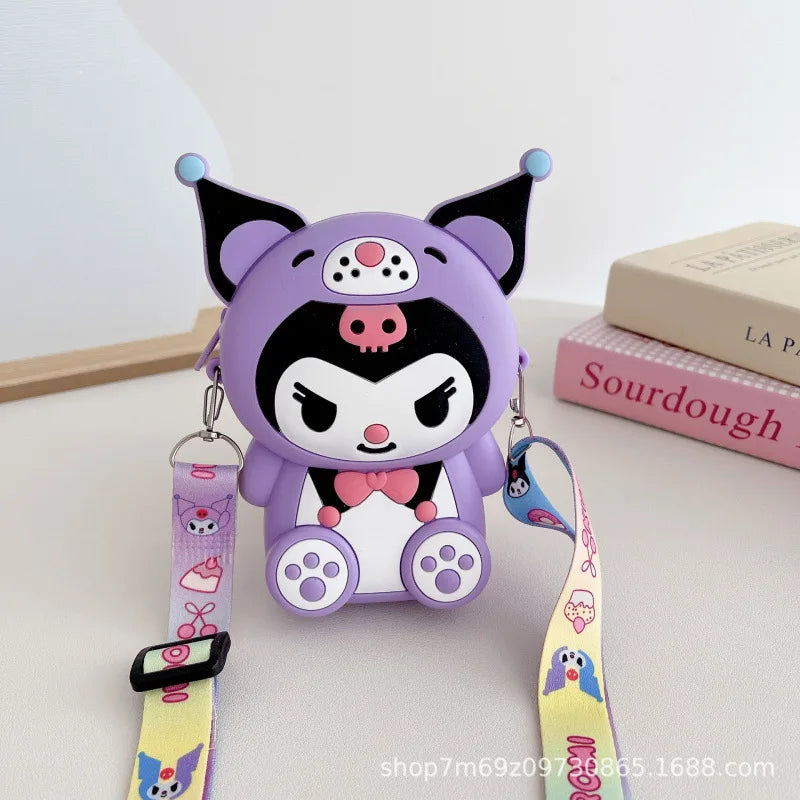 Hello Kitty Kuromi Coin Purse Cute Cartoon Student-style