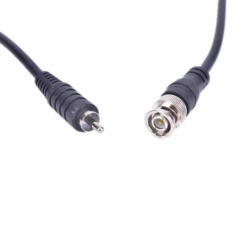 ESCAM 1M/3ft BNC Male to RCA Male Jack Coaxial Cable Connector Video Adapter for CCTV Camera system Camera Accessories Qme