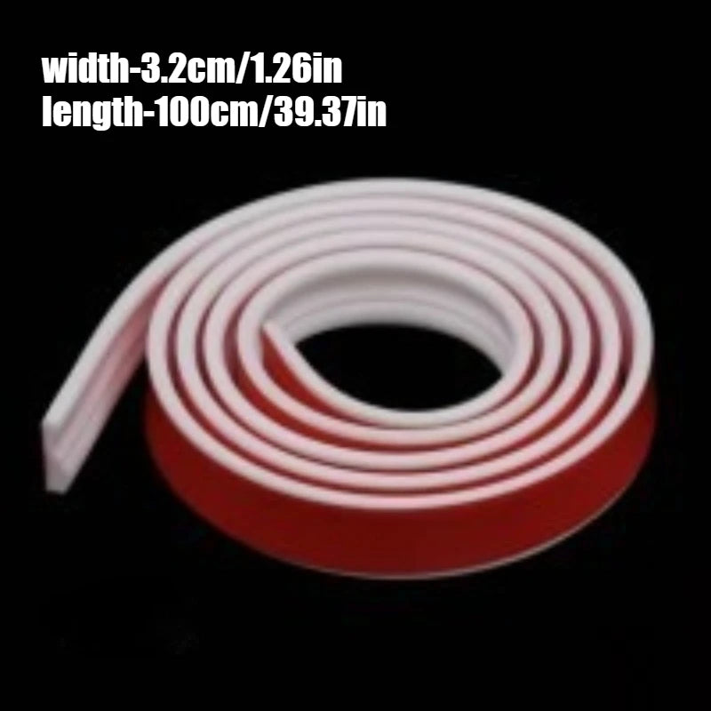 Self-Adhesive PVC Decorative Molding Trim, Flexible Peel And Stick Wall Border For Home DIY Decor Qme width-3.2cm 1.26in