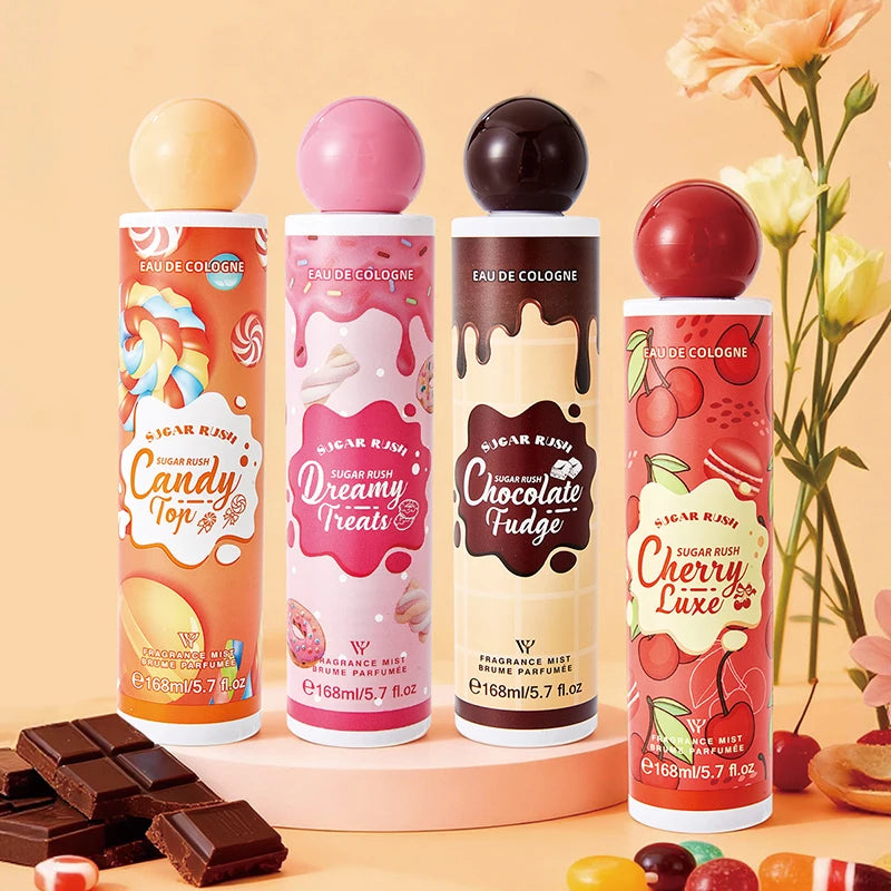 Chocolate Gourmet Perfume Spray Natural Unisex Creamy Cherry Scent Qme