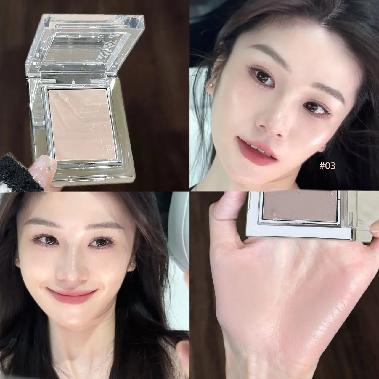 HERORANGE Jelly Cheek Contour Tint Creamy Matte Blusher Long Lasting Qme HR812-03