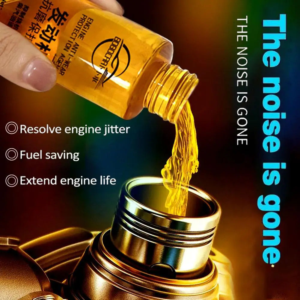 Engine Anti-Wear Protective Agent Noise Reduction Jitter Engine Cylinder Repair Agent Additive Oil Liquid Additive Car Supplies Qme
