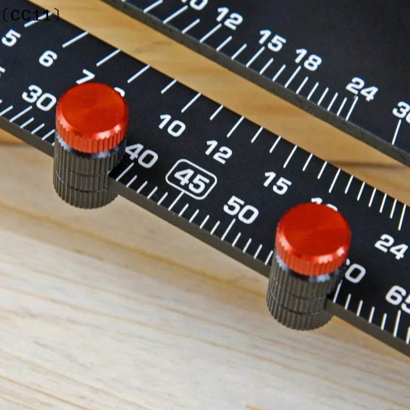 Durable Aluminum Alloy Precise Measuring Drawing Triangular Plate Qme