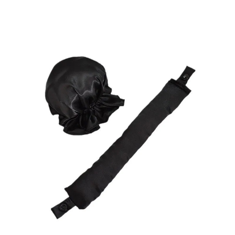 Heatless Curling Rod No Heat Hair Curler Silk Curls Soft Rollers Qme Black China Mainland