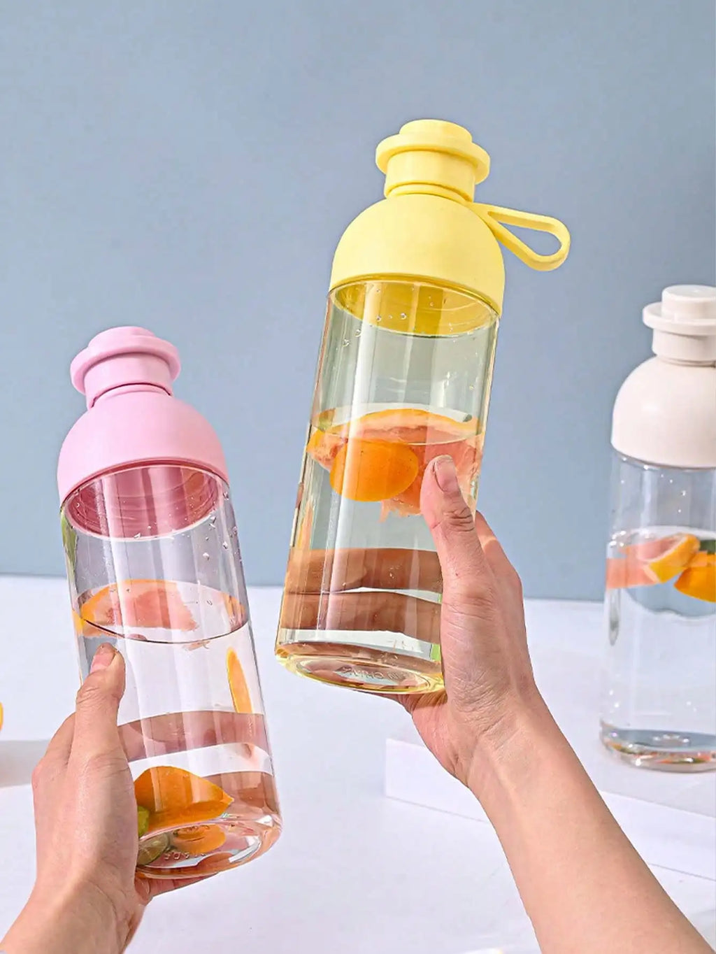 Portable Leak Proof Water Bottle Reusable Cup Outdoor Fitness Sports Qme