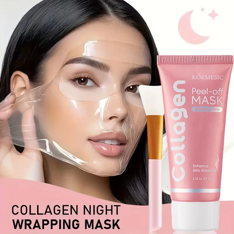 Deep Collagen Mask Peel Off Face Anti Wrinkle Lifting Skin Care Masks Qme