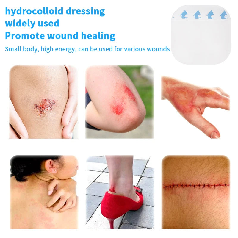 1 Self-adhesive Patches Hydrocolloid Dressing Invisibility Breathable Qme