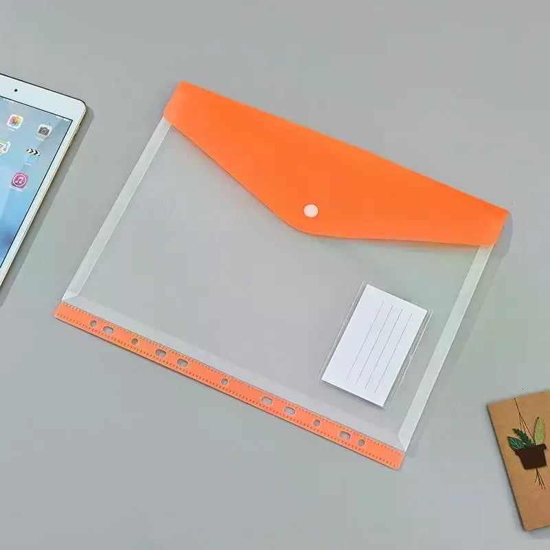 6 12 Packs A4 Binder Pocket Organizer Folders Expandable Plastic Qme