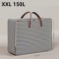 Extra Large Moving Packing Bag for Students Waterproof & Durable Home Storage Sack, Ideal for Clothes, Quilts & Luggage Qme XXL 150L