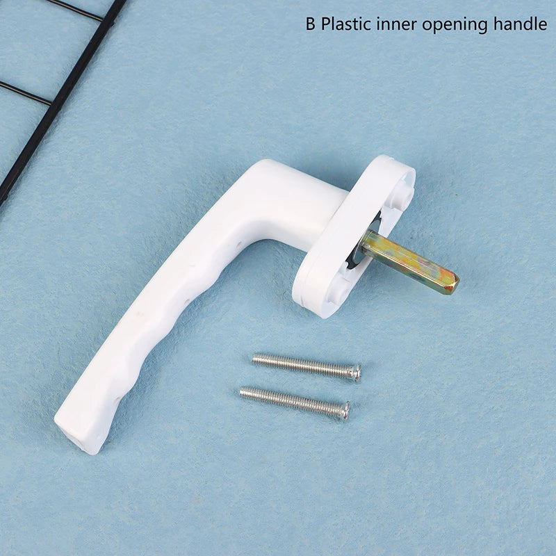 1Pc Metal Plastic Steel Handle Sliding Rotating Door Window Transmission Control Handle. Qme B