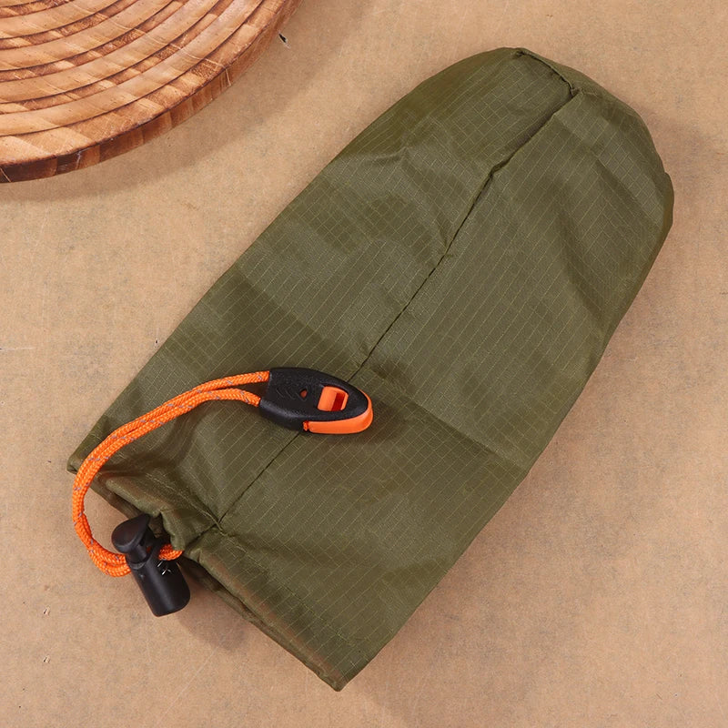 Hiking Drawstring Storage Bag Camping Sleeping Package Pouch Outdoor Qme