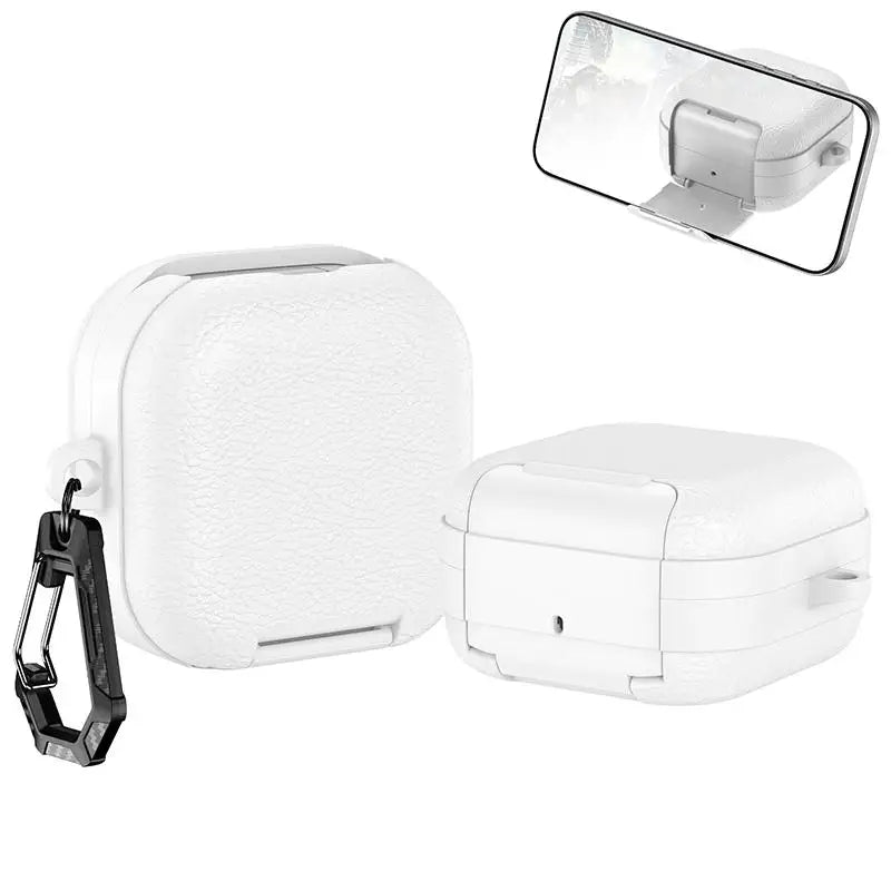 Lychee Pattern Case GalaxyBuds4 4pro Headphones Full Body Protection Qme A6