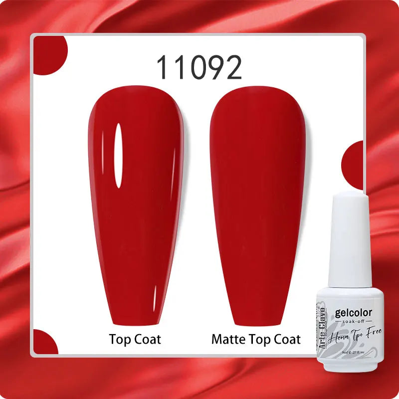 Arte Clavo HEMA TPO White Bottle 180 Colors Series Semi-permanent Gel Qme