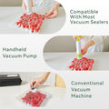 Vacuum Storage Bags For Food Leak Proof Double Zipper Container Sous Vide Vacuum Food Bags For Meat Chicken Seafood Vegetables Qme China Mainland