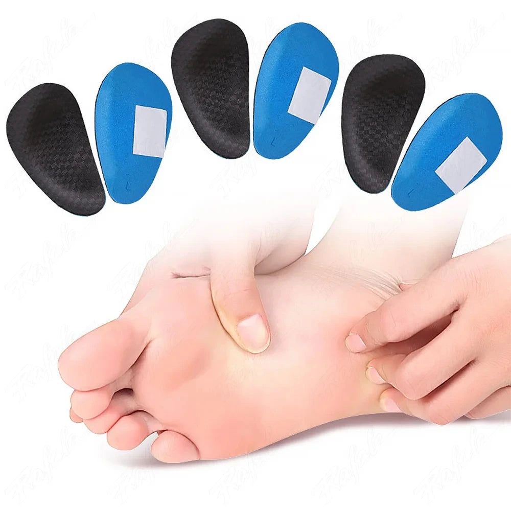 4 EVA Flat Feet Arch Support Orthopedic Insoles Pads Shoes Men Women Qme