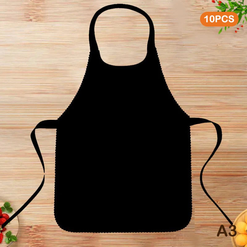 Anti-fouling Breathable Cooking BBQ Waiters Hairdressing Disposable Qme A3