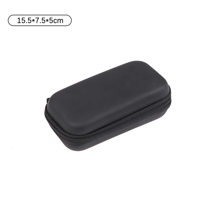 Storage Toolbag EVA Waterproof Hard Case Tool Box Mesh Pocket Qme 15x7x5cm