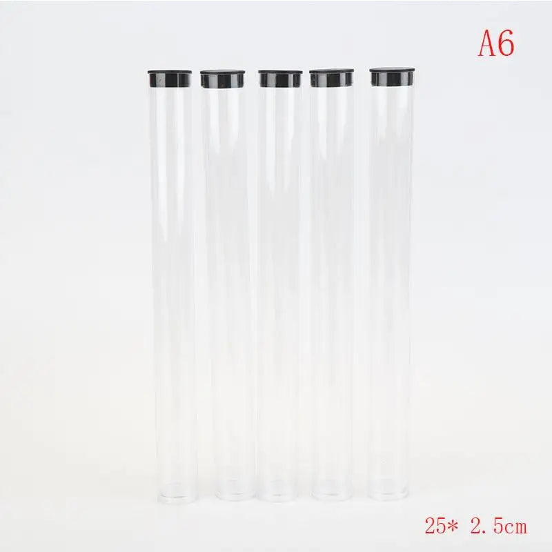 Clear Travel Toothbrush Case Storage Tubes Lids Portable Holder Qme A6
