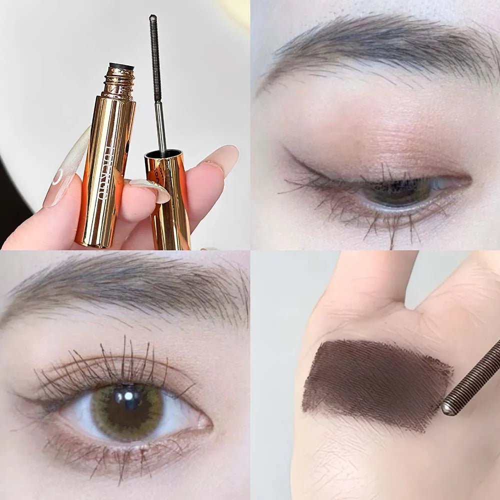 LUCKGO 3D Curling Metal Mascara Waterproof Long-lasting Ultra-fine Qme NO.LG34-02