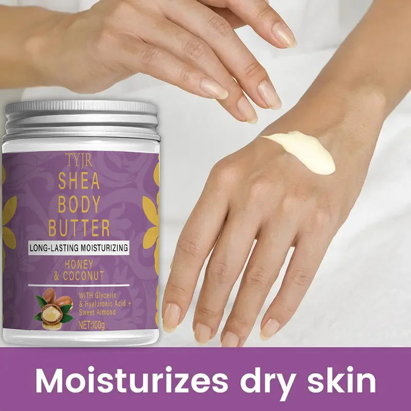 Shea Body Butter Oil 100g Organic Unrefined, Moisturizing Nourishing Softening Body Oil Skin Streaming Products Qme