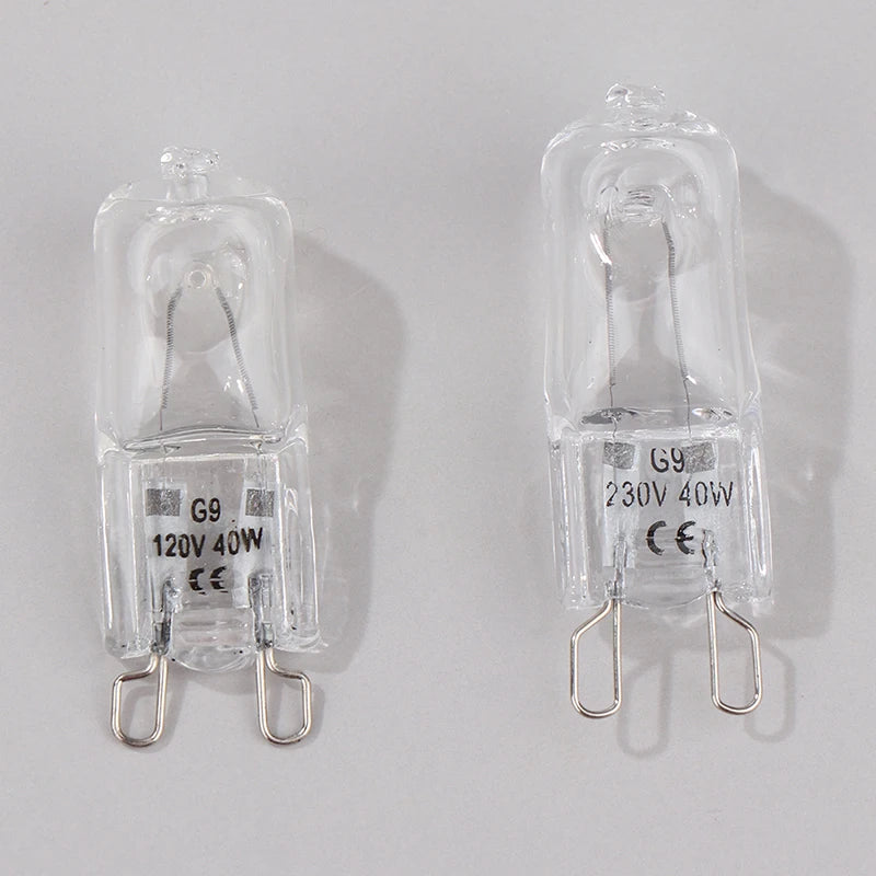 40W G9 Oven Light Temperature Resistant Halogen Bulb Lamp Qme