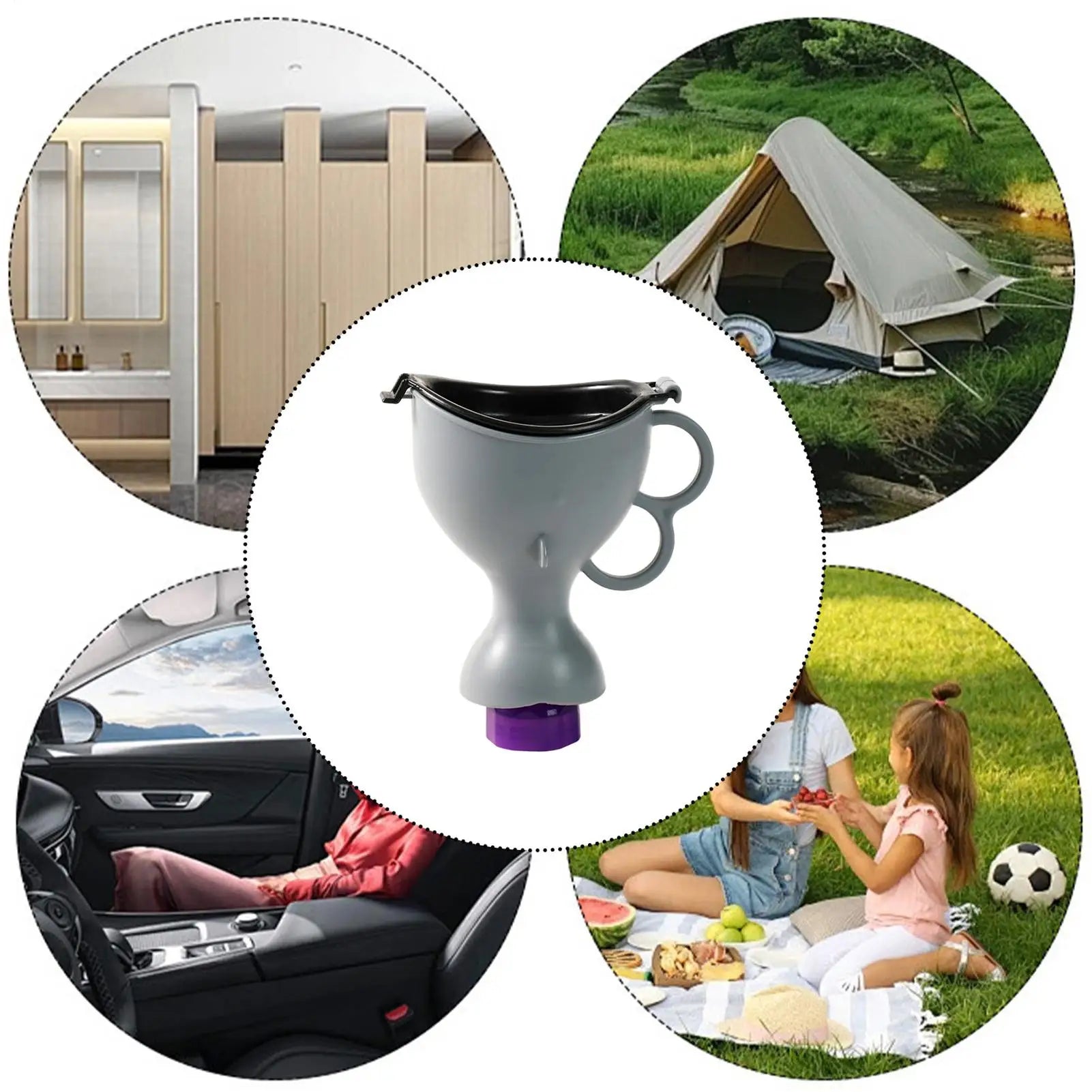 Travel Urinals Men Portable Leakproof Urinal Pee Bottle Bedside Qme