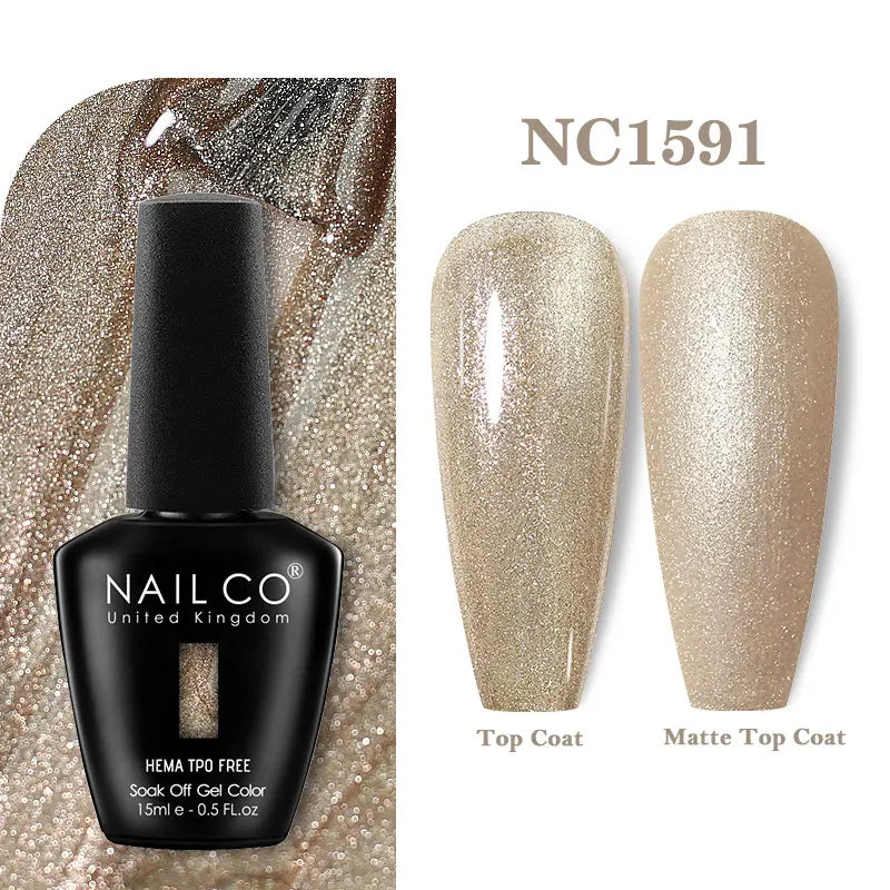 NAILCO Coat Base Gel Nail Polish Nails Art Semi Permanent Lacquer