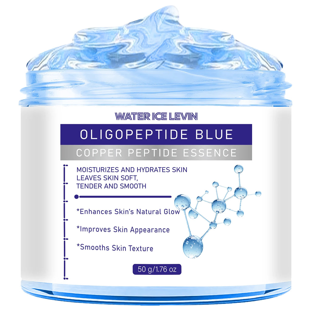 Collagen Copper Peptide Body Care Lotion, Hydrating to Smooth Skin & Boost Natural Glow Qme SKY BLUE 50g
