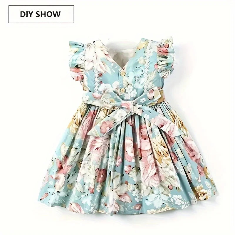 Twill Printed Fabric DIY Handmade Patchwork Fabric Group Pure Cotton Floral Fabric Qme