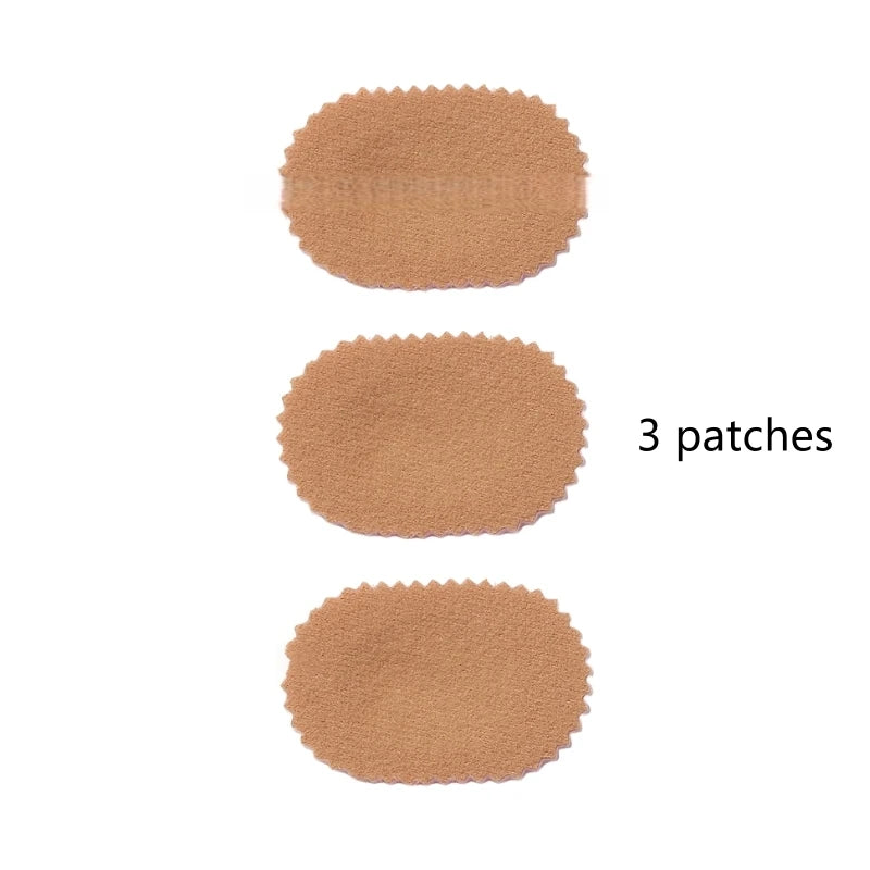 3/6/9/18/24 Corn Patches Latex Flannel Preventing Chafing Round Stickers Remove Feet Calluses Corn Patches Anti-Abrasion Patch Qme 3 patch China Mainland