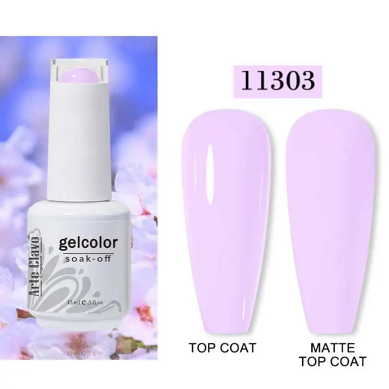 Arte Clavo Gel Nail Polish Spring 140 Colors Summer Decoration Semi