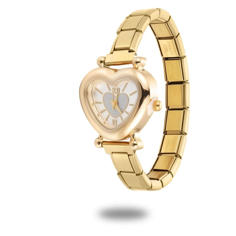 Y2K Colorful Digit Dial Women Stainless Steel Butterfly Shape Watch