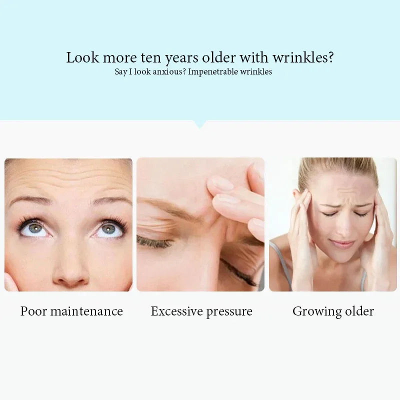 10pcs Anti-wrinkle Forehead Line Wrinkles Removal Gel Patch Firming Mask Frown Stickers Anti-aging Moisturizng Face Skin Care Qme