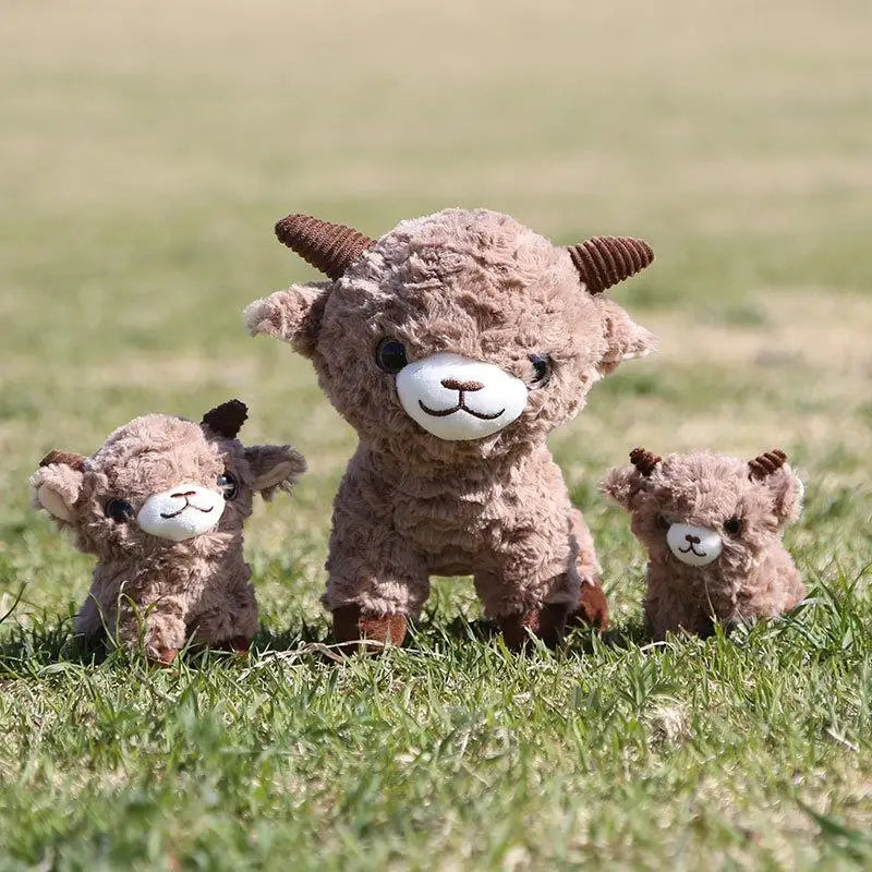 Soft Plush Sheep Keychain White Sheep Keychains Mini 3d Animal Key Ring Holder Bag Charms Car Pendants Gift Qme