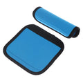 Pull Up Bar Cushion Grips Anti Slip Soft Cover Pads Dumbbell Barbell Qme Sky blue