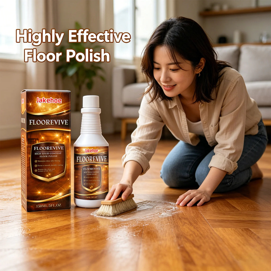 Floor Repairing Agent Reduce Scratches Enhance Floor Gloss & Smoothness Form Protective Layer Polishing Daily Floor Maintenance Qme