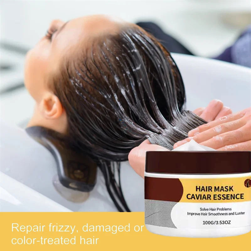 Magical Keratin Hair Mask 5 Seconds Repair Damaged Frizzy Hair Soft Smooth Shiny Nutrition Deep Moisturize Nourishing Hair Care Qme