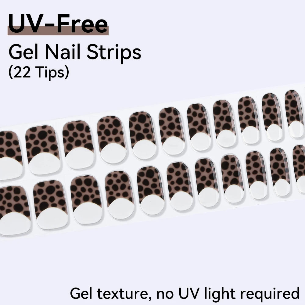 22Tips Full Cover Nail Stickers Valentine's Day Love Polish Sticker Qme BSA-0190