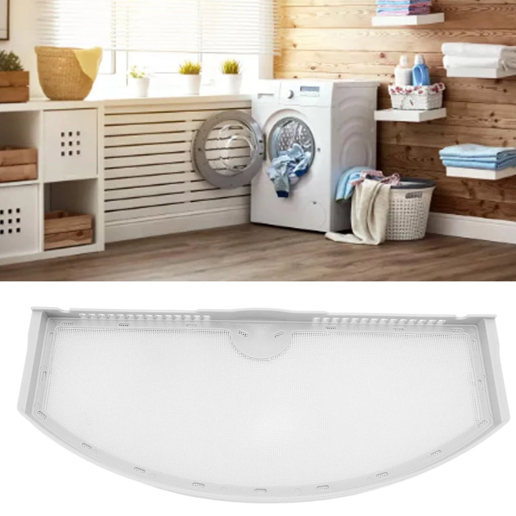 WE03X23881 Dryer Lint Filter ABS Frame Stainless Steel Screen Easy To Install Reusable Dryer Lint Filter for Washing Machine Qme