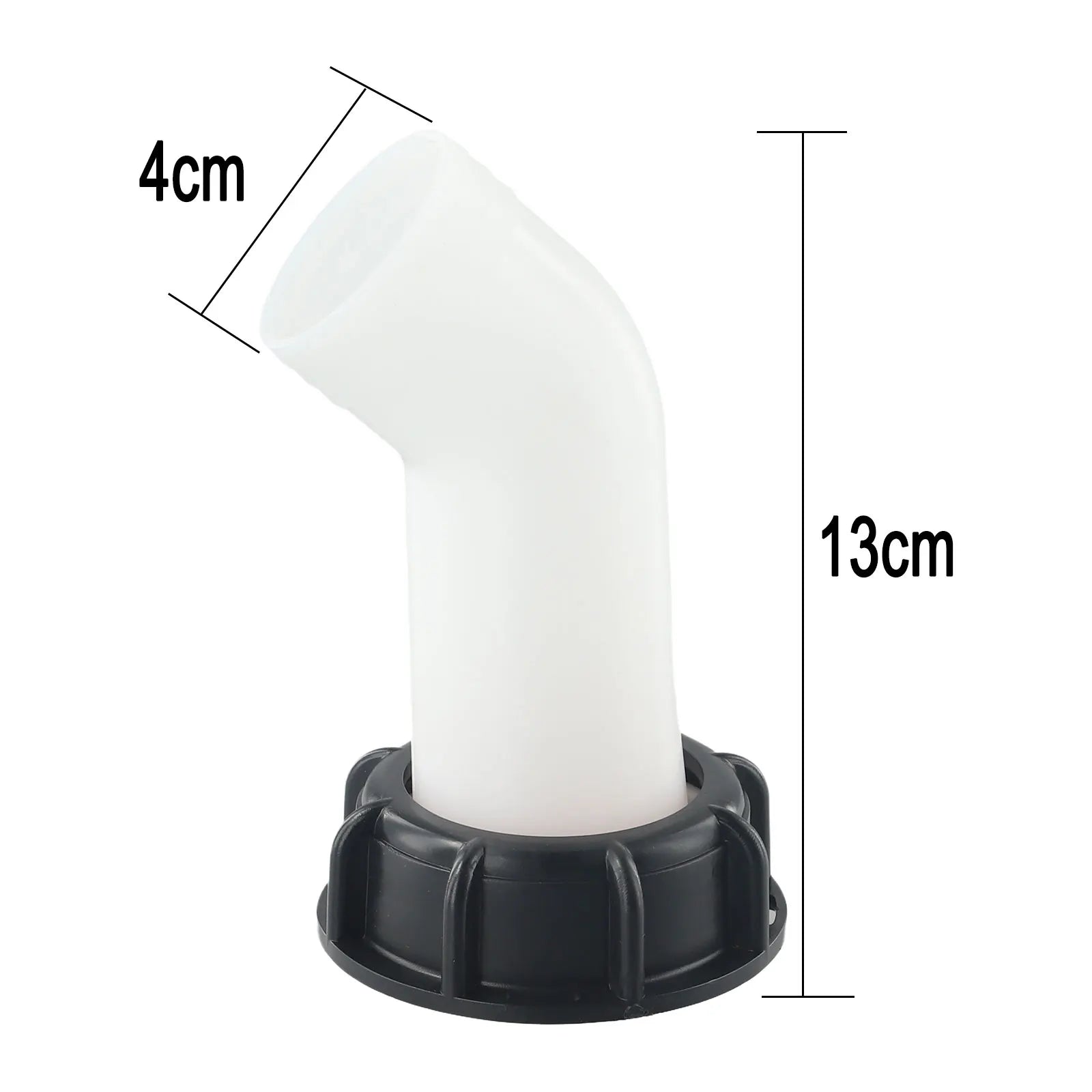 Thread Water Tank Drainage Diversion Tube 45mm 40mm Drain Spout IBC Tank Valve Accessories Garden Irrigation Tap Fittings Qme